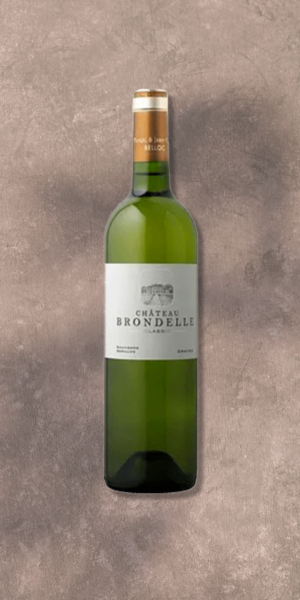 Bouteille de vin du Château Brondelle